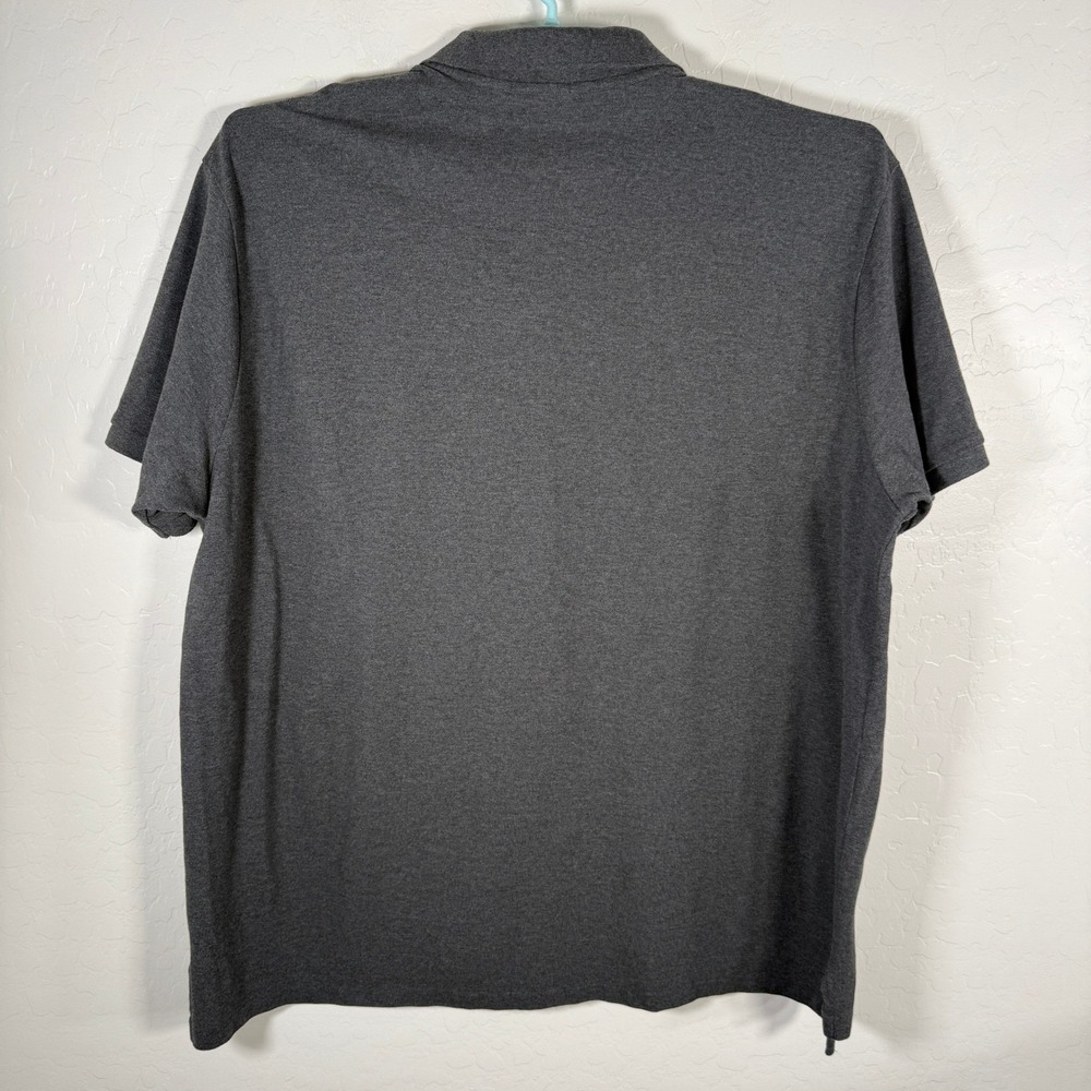 Polo Ralph Lauren Polo Shirt Mens 4XB Gray Pony Logo Short‎ Sleeve Casual - Picture 3 of 7